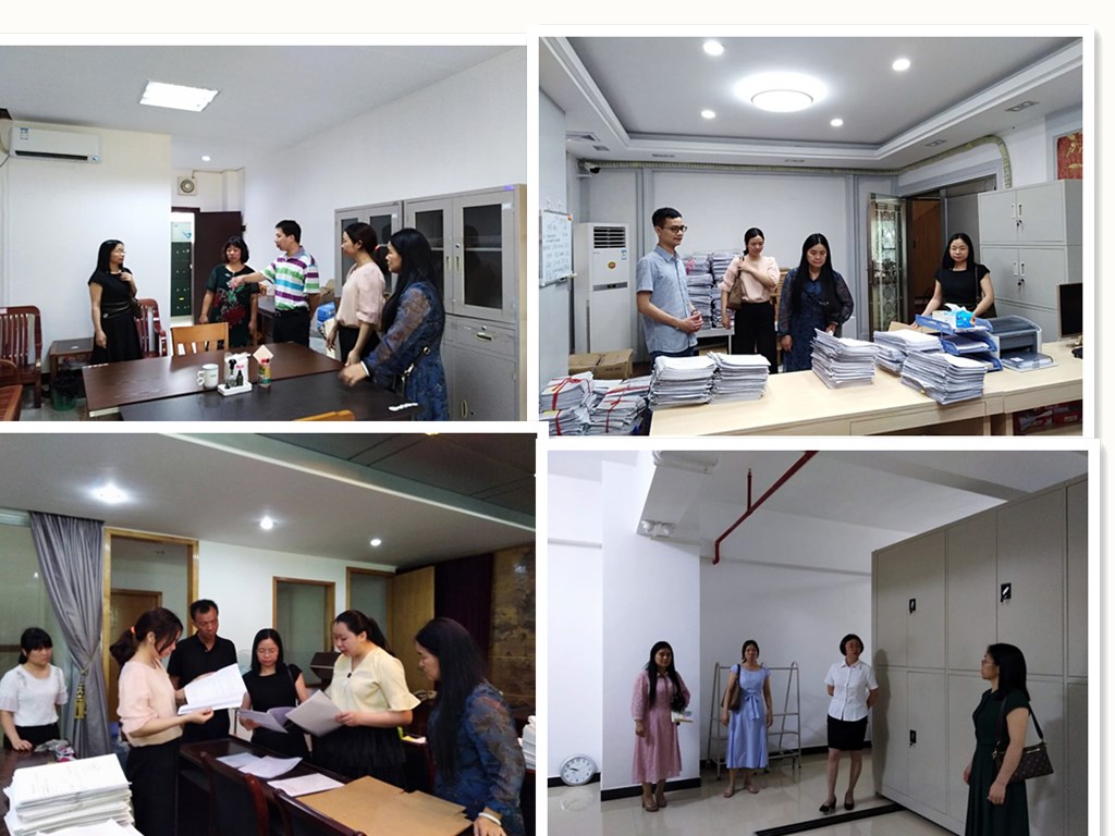 县档案局和县档案馆开展档案安全检查工作