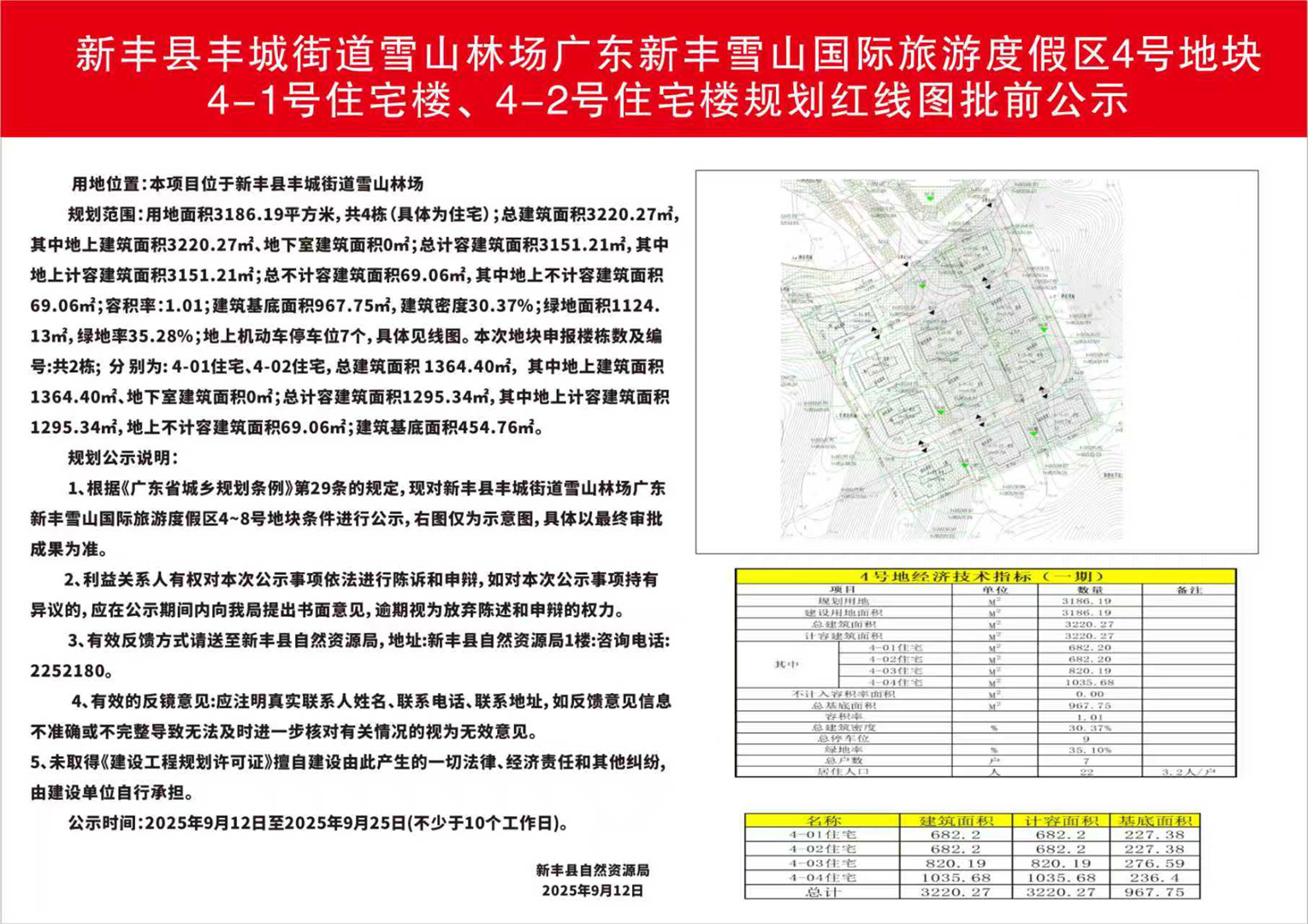 新丰县丰城街道雪山林场广东新丰雪山国际旅游度假区4号地块4-1号住宅楼、4-2号住宅楼规划红线图批前公示.jpg