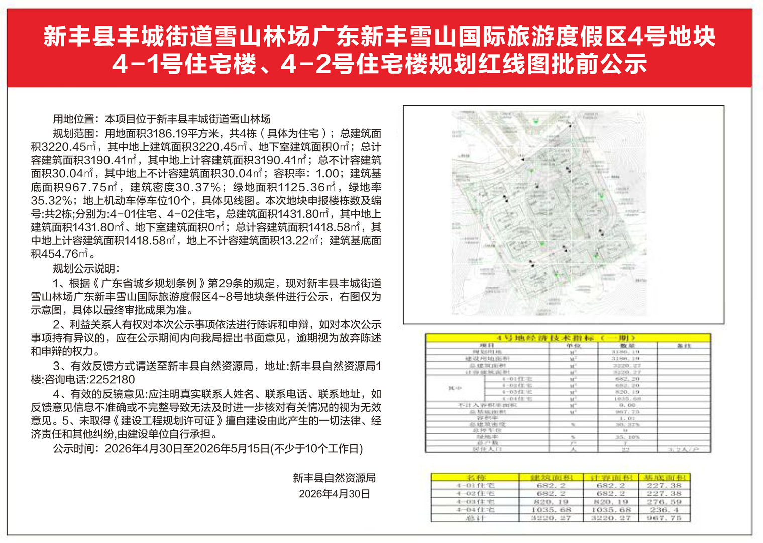 新丰县丰城街道雪山林场广东新丰雪山国际旅游度假区4号地块4-1号住宅楼、4-2号住宅楼规划红线图批前公示.jpg